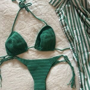Lot of xs vintage / collected crocheted bikinis